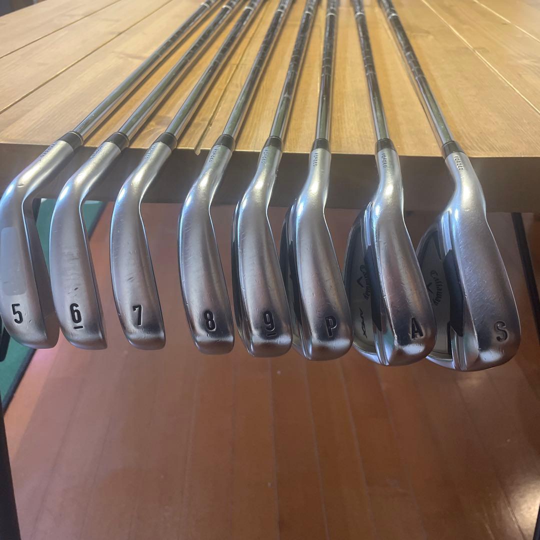 Callaway APEX アイアンセット8本 レフティ（左）用