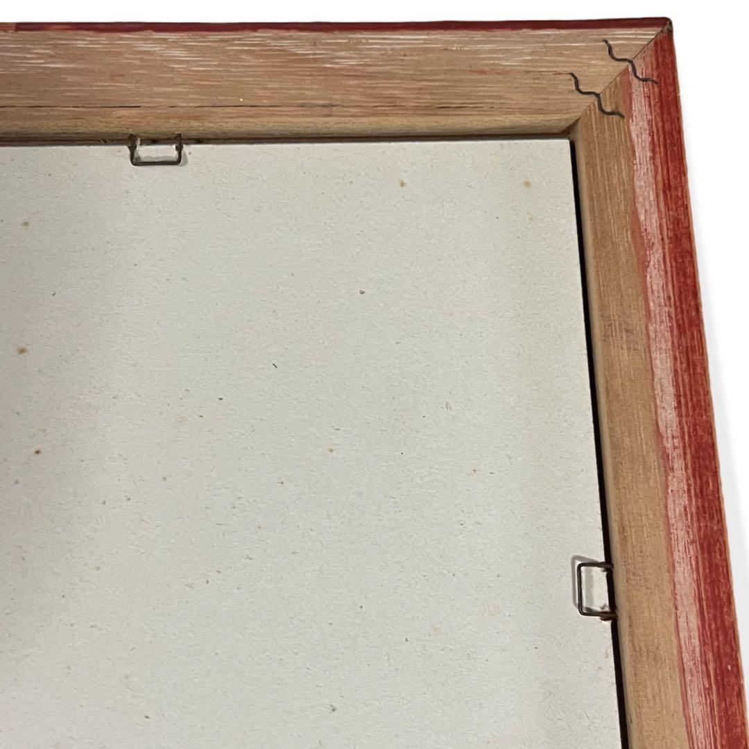 希少 レア 54×74 ヴォーグ パブミラー アンティーク 鏡 インテリア 壁掛