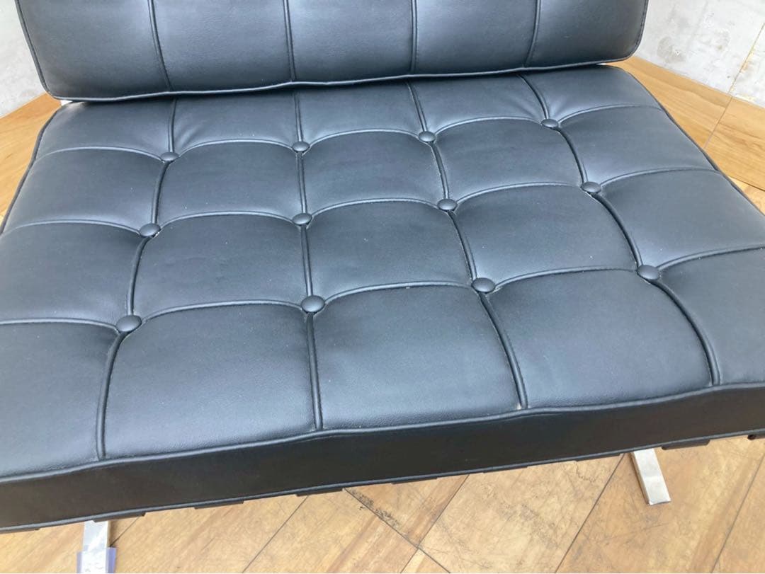 【展示品　美品】バルセロナ　チェア　リプロダクト　直接引取り対応　tga02