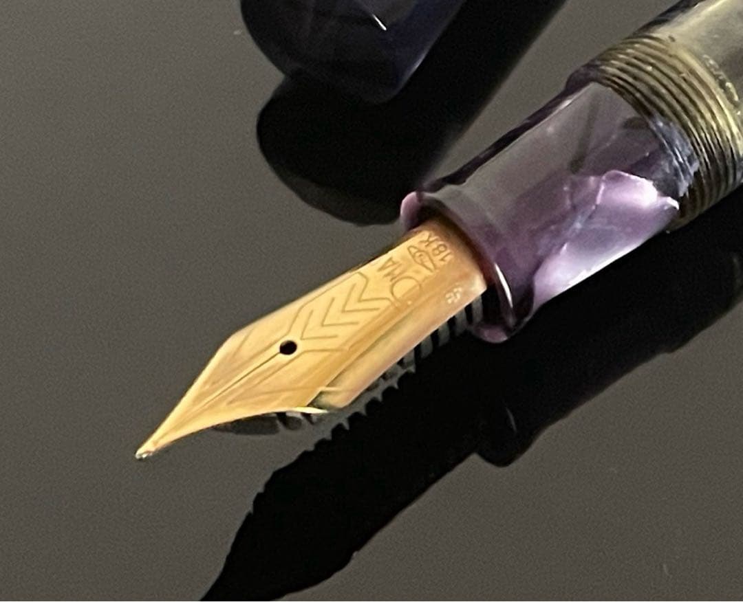 オマス ルーセンスブルー 万年筆