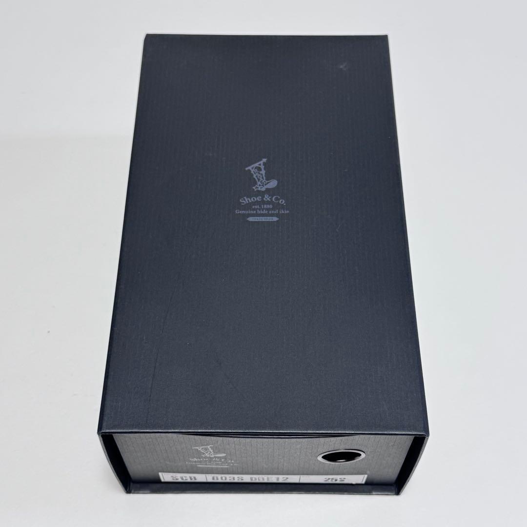 REGAL shoe&co. シボ革 Uチップ レザーシューズ 25cm