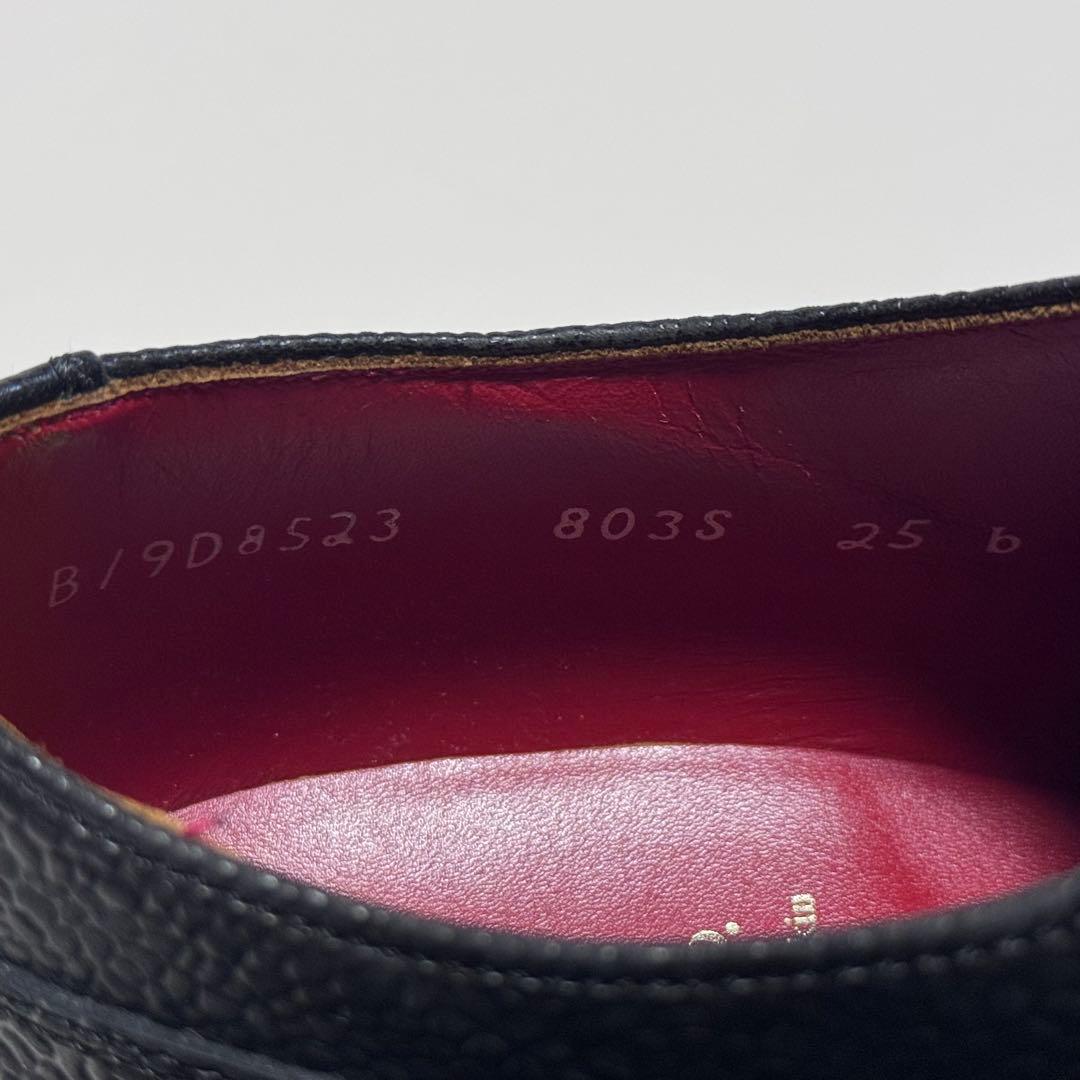 REGAL shoe&co. シボ革 Uチップ レザーシューズ 25cm