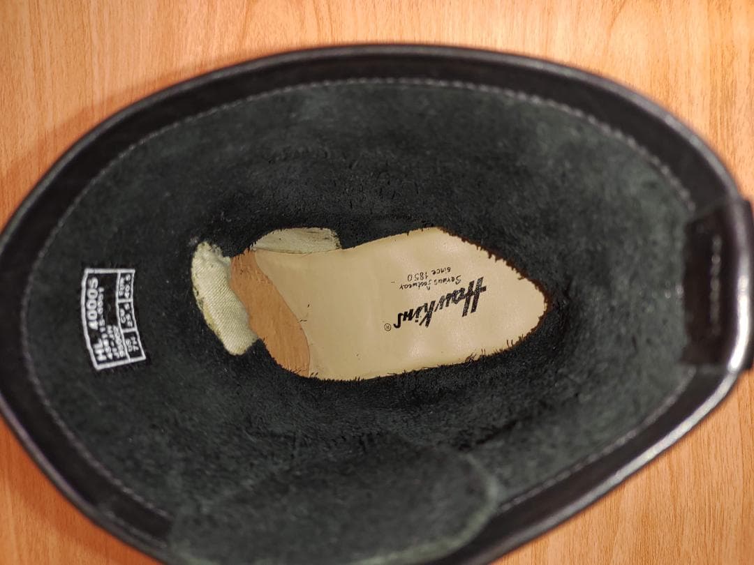 【最終処分価格!】HAWKINS 黒 レザー エンジニアブーツ 25.5Cm