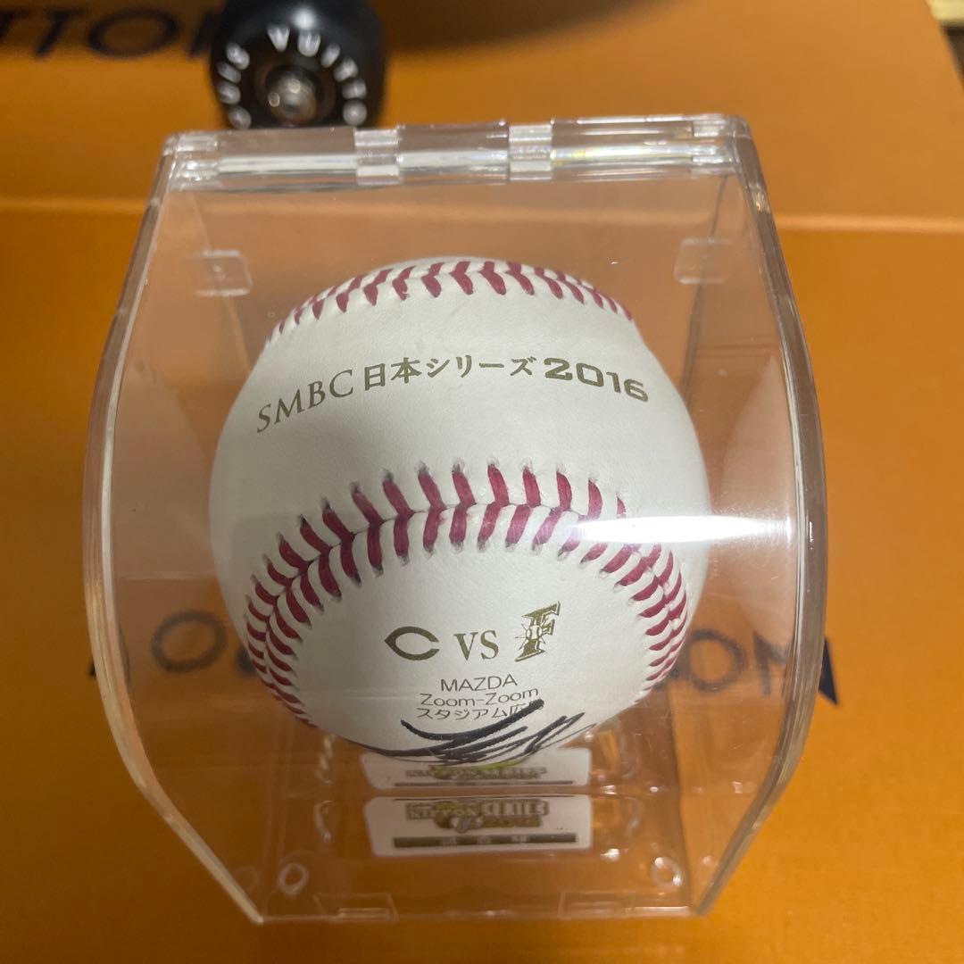 大谷翔平　直筆サインボール　2016年日本シリーズ試合球