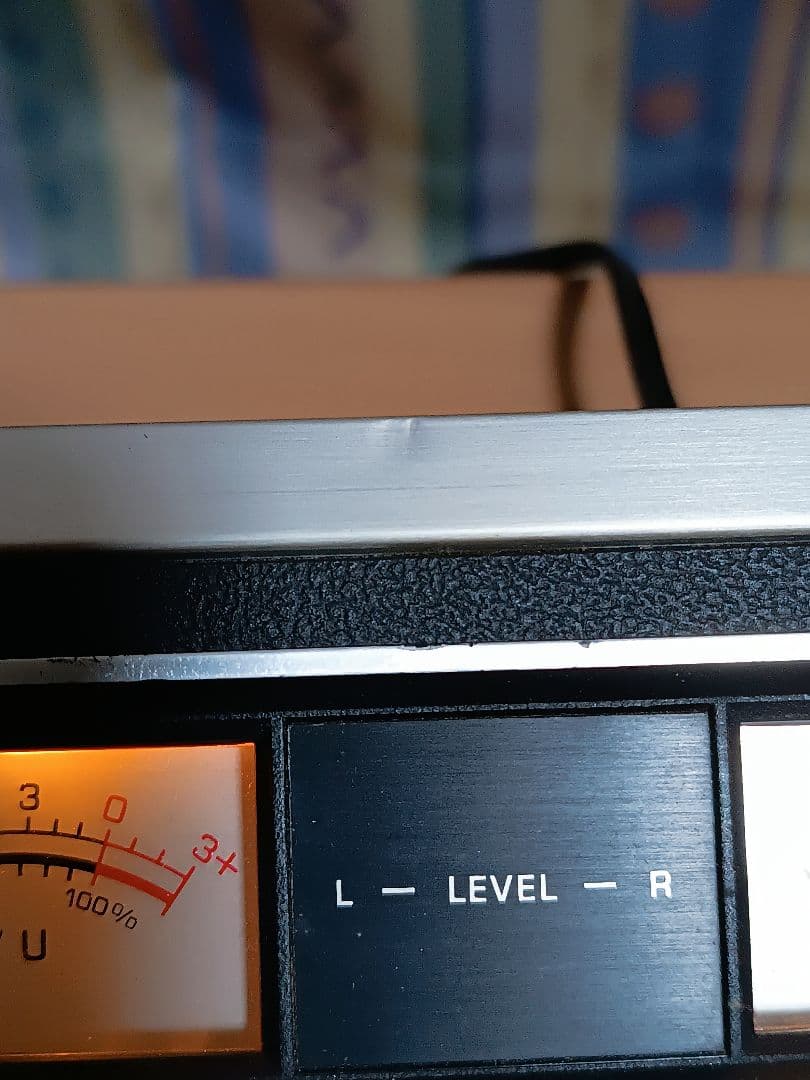 ナショナルカセットデッキ　動作品