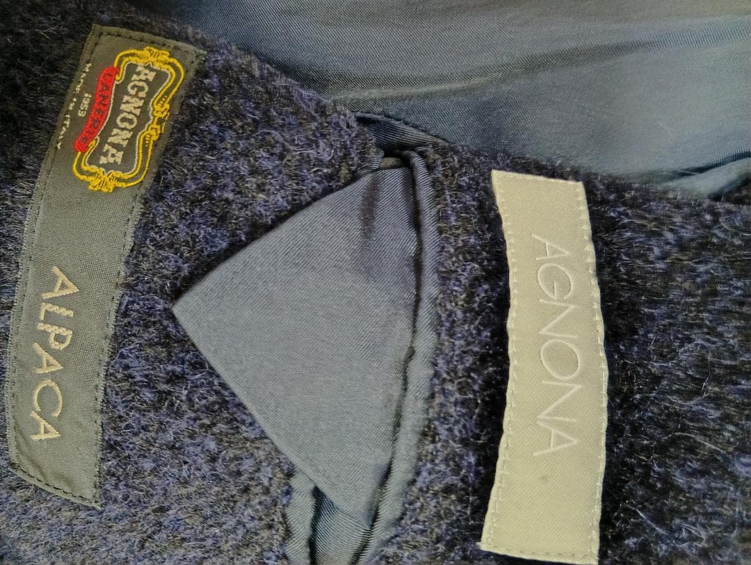 AGNONA アルパカダッフルコート 48