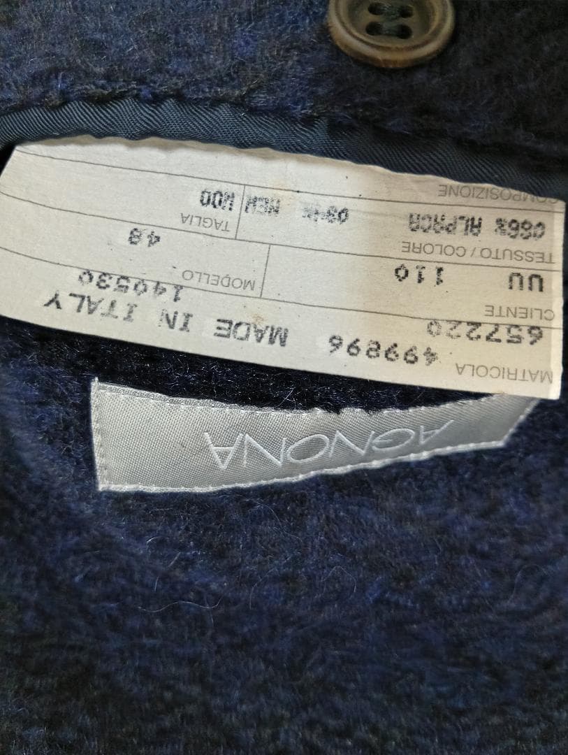 AGNONA アルパカダッフルコート 48