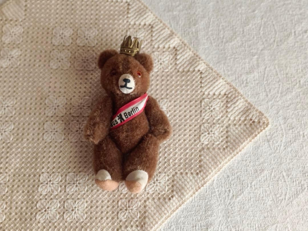 * vintage bear ❀ ブラウンの ベルリン・ベア