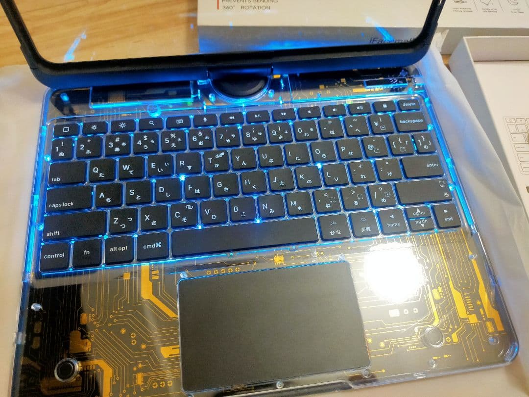 iPadケース キーボード付き