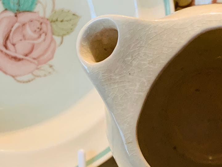 スージークーパー　パトリシアローズ　ブルーライン　ホットウォーターポット　ジャグ