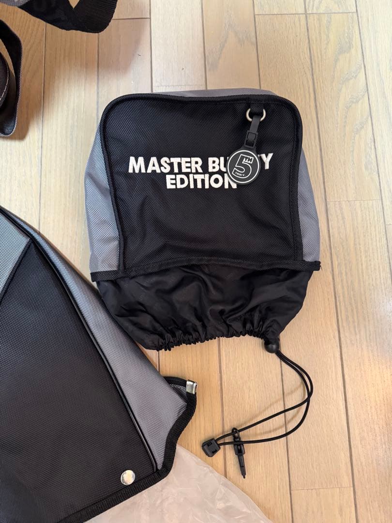 マスターバニー スタンド式 キャディバッグ 軽量グレー