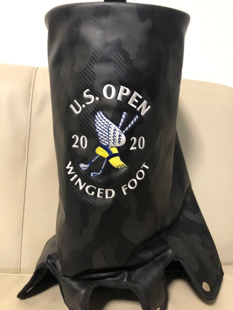【送料込み】超希少　U.S. OPEN 優勝者キャディバッグ　アルミフレーム迷彩