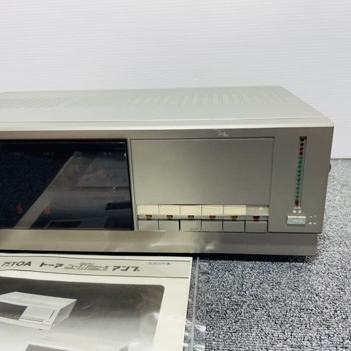 TOA アンプ　TA-1060 卓上型アンプ