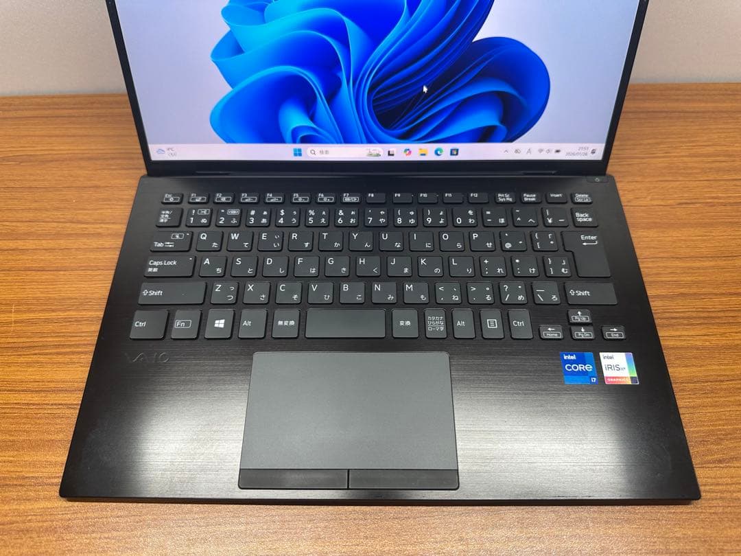 Windowsノート本体 8.VAIO Pro VJPK i7-1165G7 32Gb 256Gb 4K