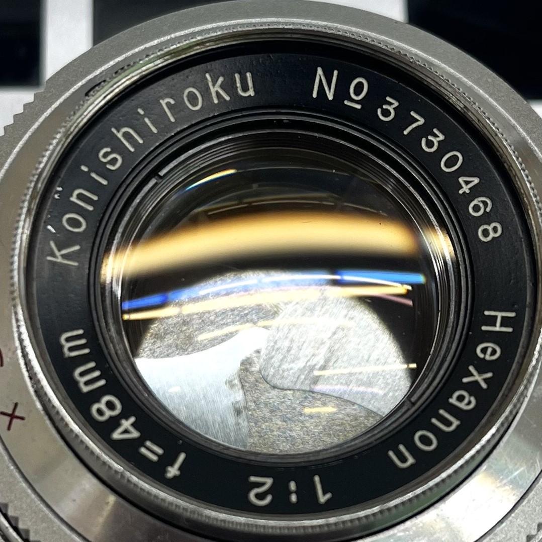 ★KONICA コニカ ⅢA 1:2 48mm レンジファインダーカメラ 現状品