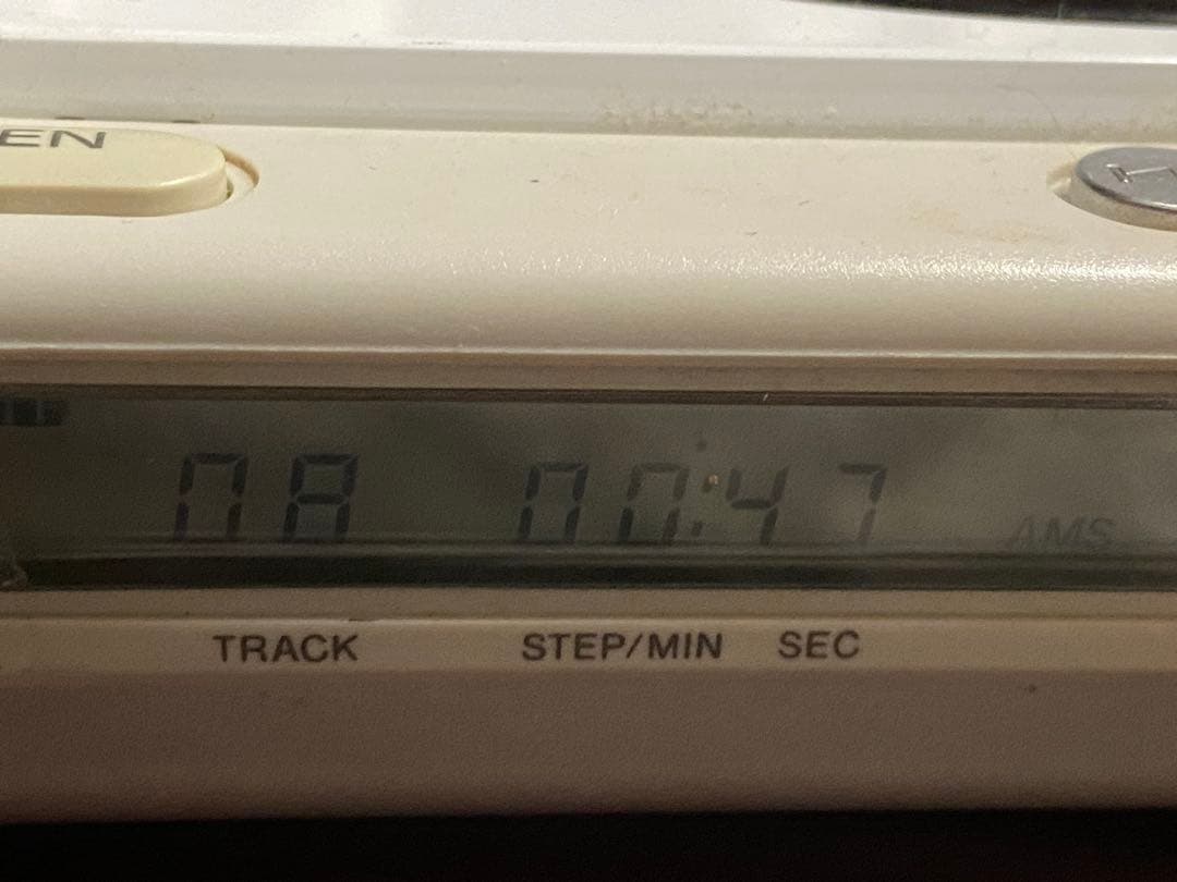 SONY DISCMAN D-40 再生確認　ジャンク扱い　ホワイト