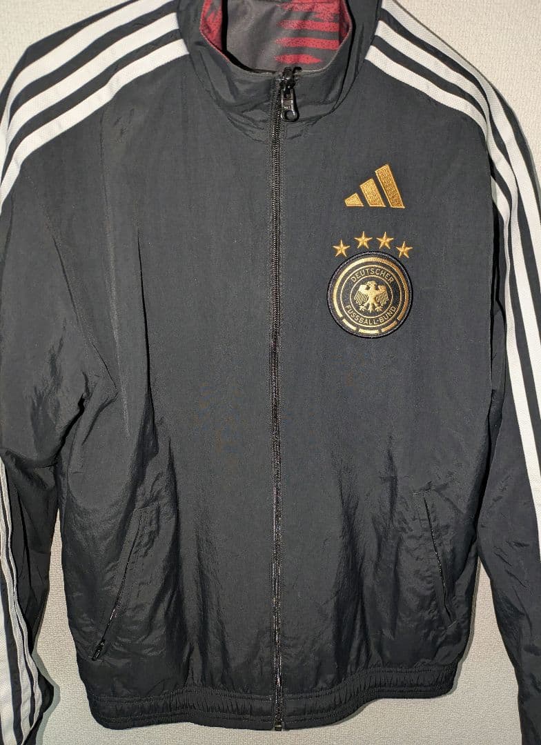 Lサイズ ドイツ代表 アンセムジャケット リバーシブル