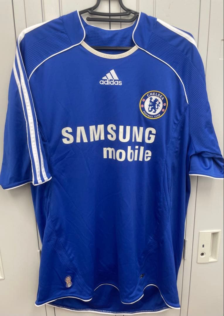 チェルシー　ドログバ 06/07 ホーム ユニフォーム 半袖 サイズL