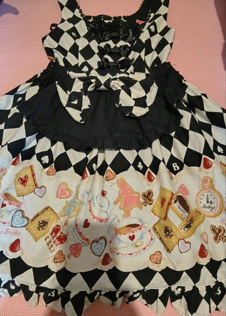 ALICE'S Marchin' Cookie Flavour柄チェルシーJSK