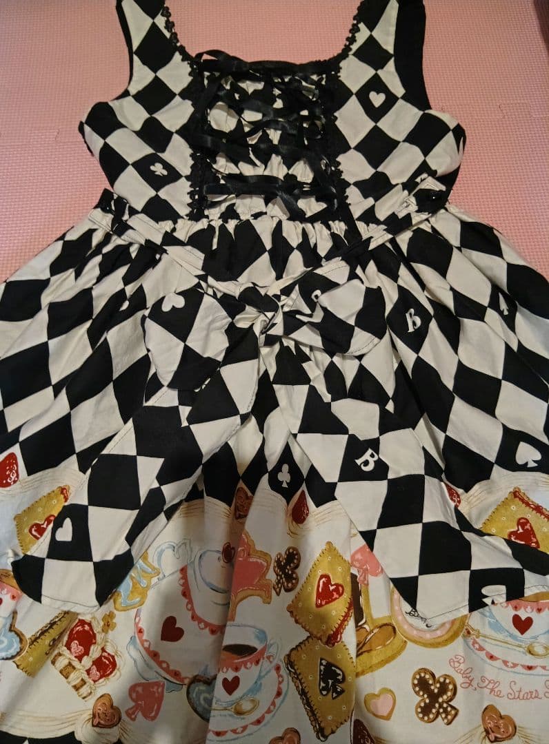 ALICE'S Marchin' Cookie Flavour柄チェルシーJSK