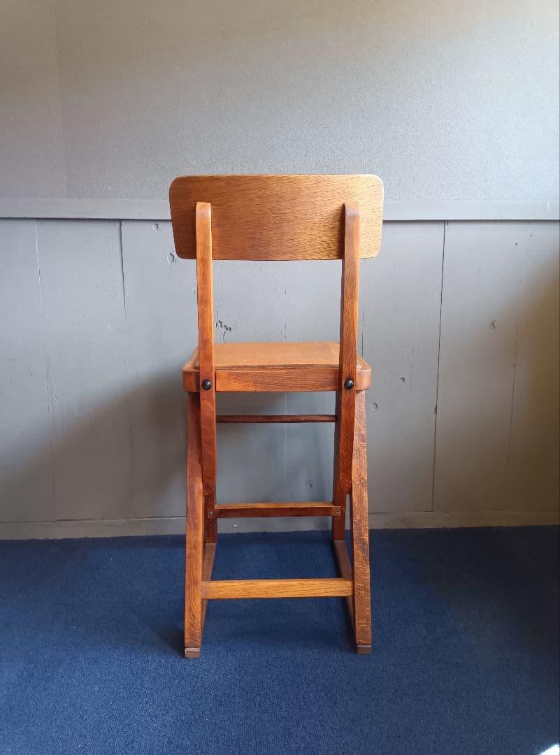 木製子供用スツール　ヴィンテージ　レトロ