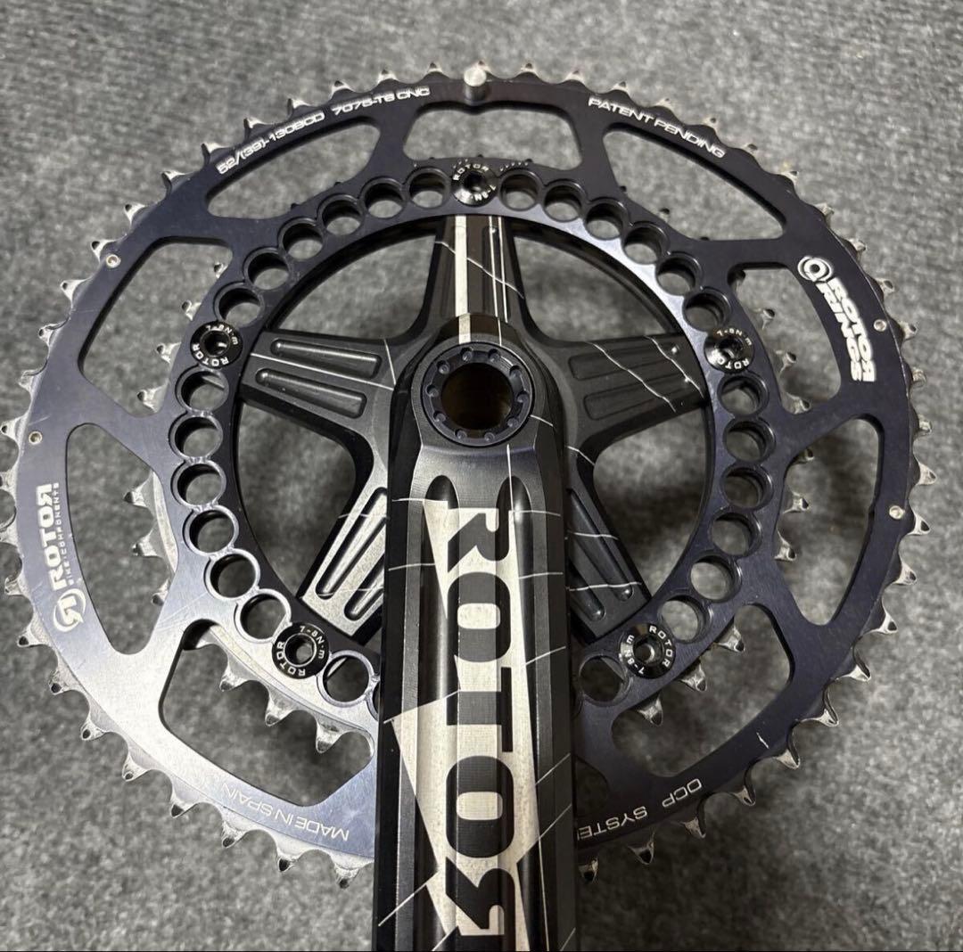 ROTOR 3D ローター クランク 170mm 52/39T 11s