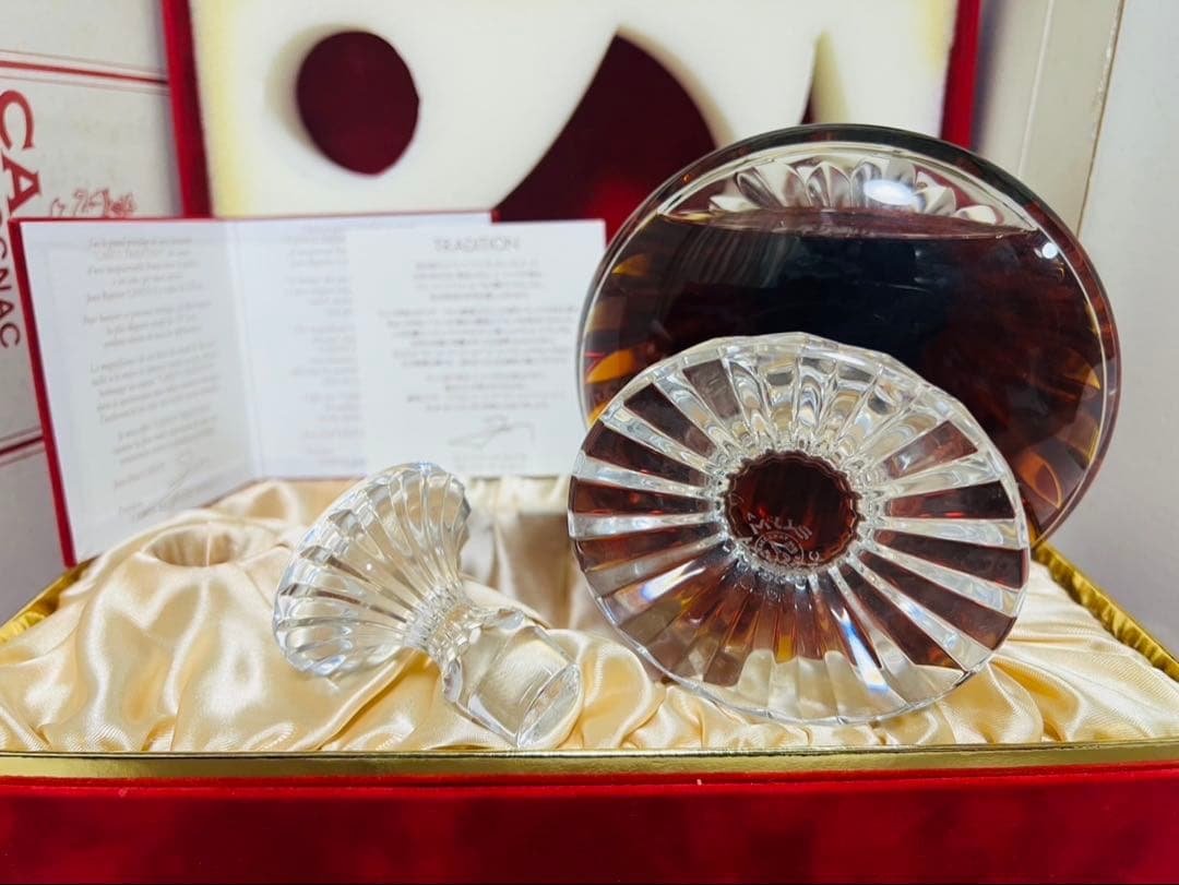 カミュ トラディション　バカラ　クリスタル　替栓　冊子　化粧箱　外箱付き！未開封