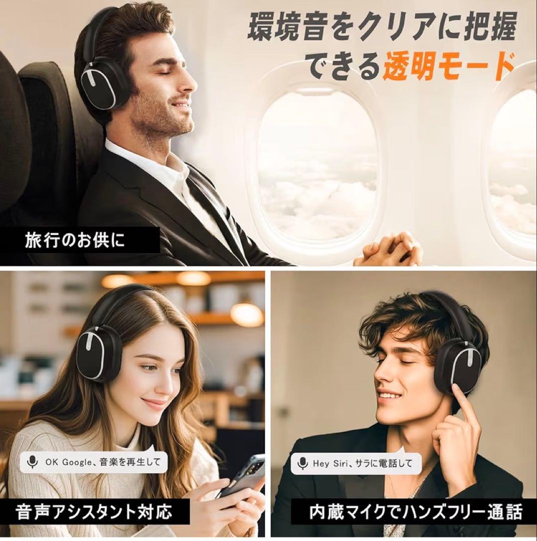 【新品、未使用】ワイヤレスヘッドホン