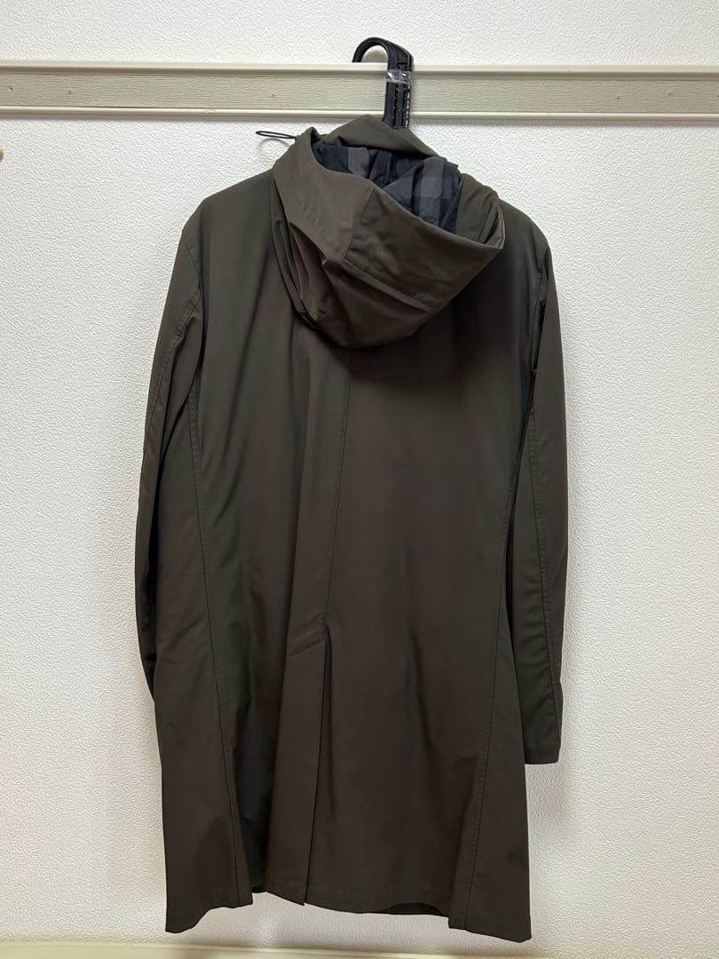 【定価10万円】BURBERRY BLACK LABEL フード付コート