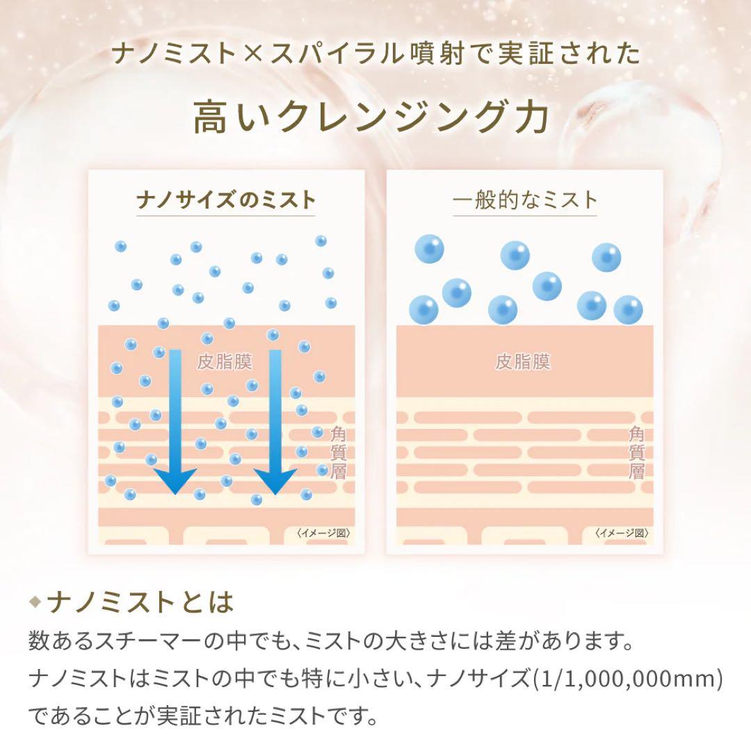 FESTINO フェイシャルクレンジング　ナノスチーマー