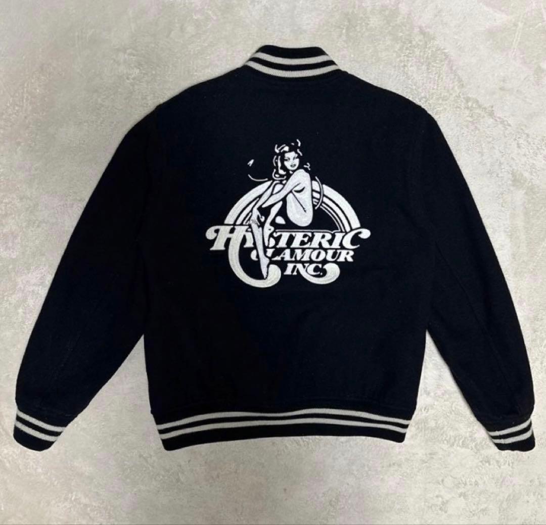 HYSTERIC GLAMOUR ヒスガールスタジャンmacra　sサイズ