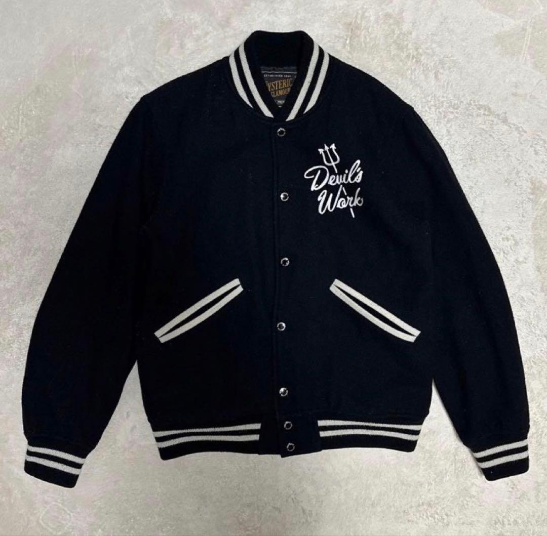 HYSTERIC GLAMOUR ヒスガールスタジャンmacra　sサイズ