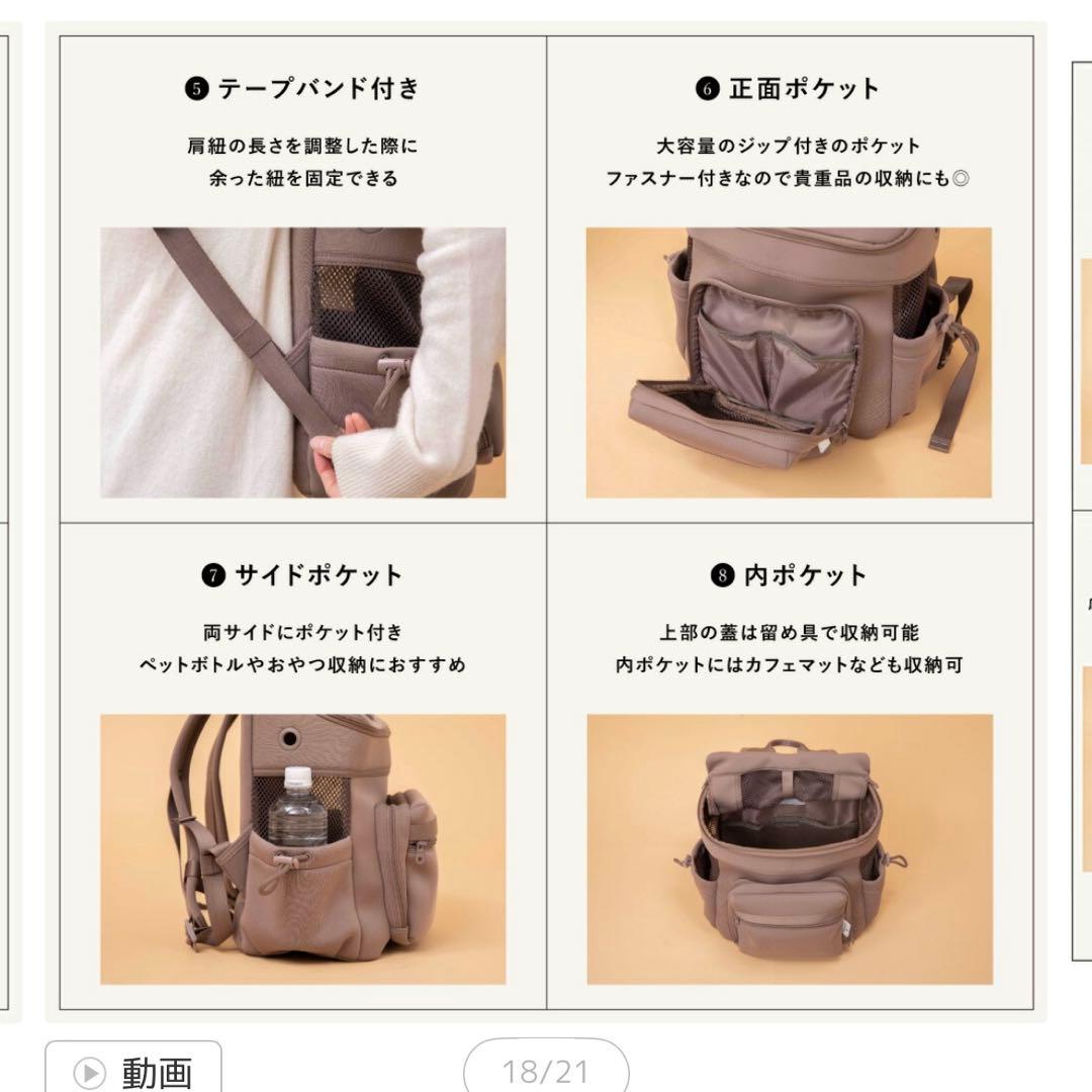 CITYDOG ブラック キャリーバッグ　レギュラーサイズ