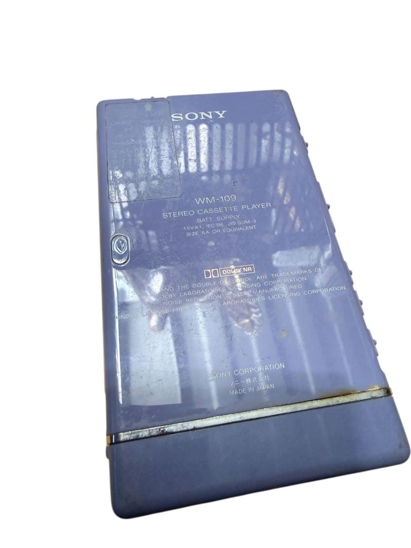 SONY ソニー WM-109 WALKMAN REMOTE カセットプレーヤー