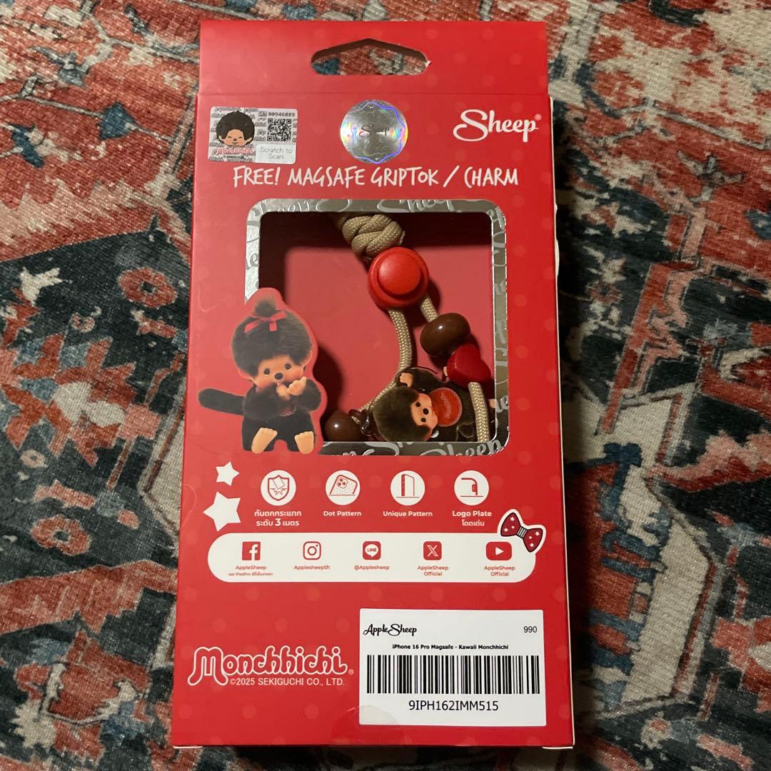 Apple Sheep モンチッチちゃん　iPhoneケース　16PRO