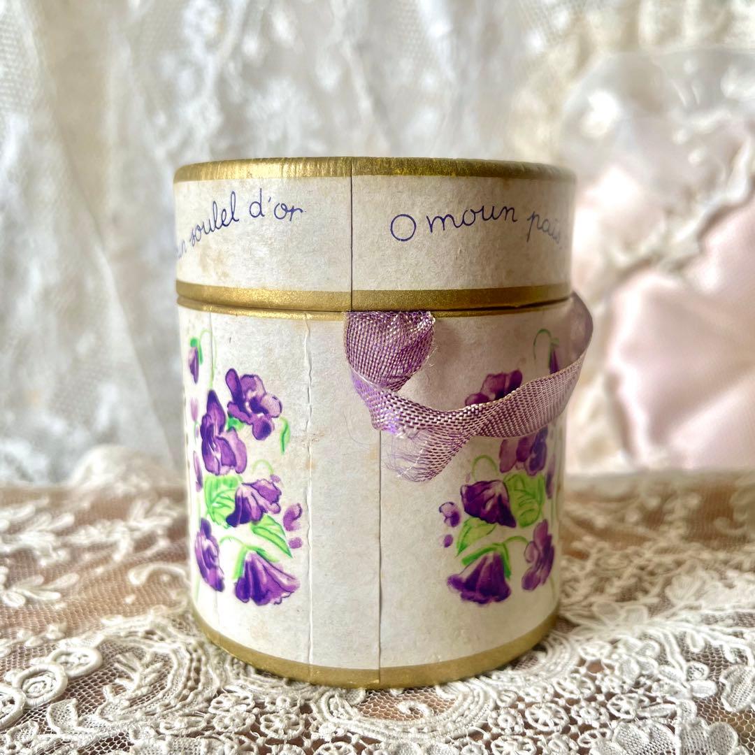 トゥルーズすみれのオードトワレ　ボックス&説明書付き　フランスアンティークスミレ