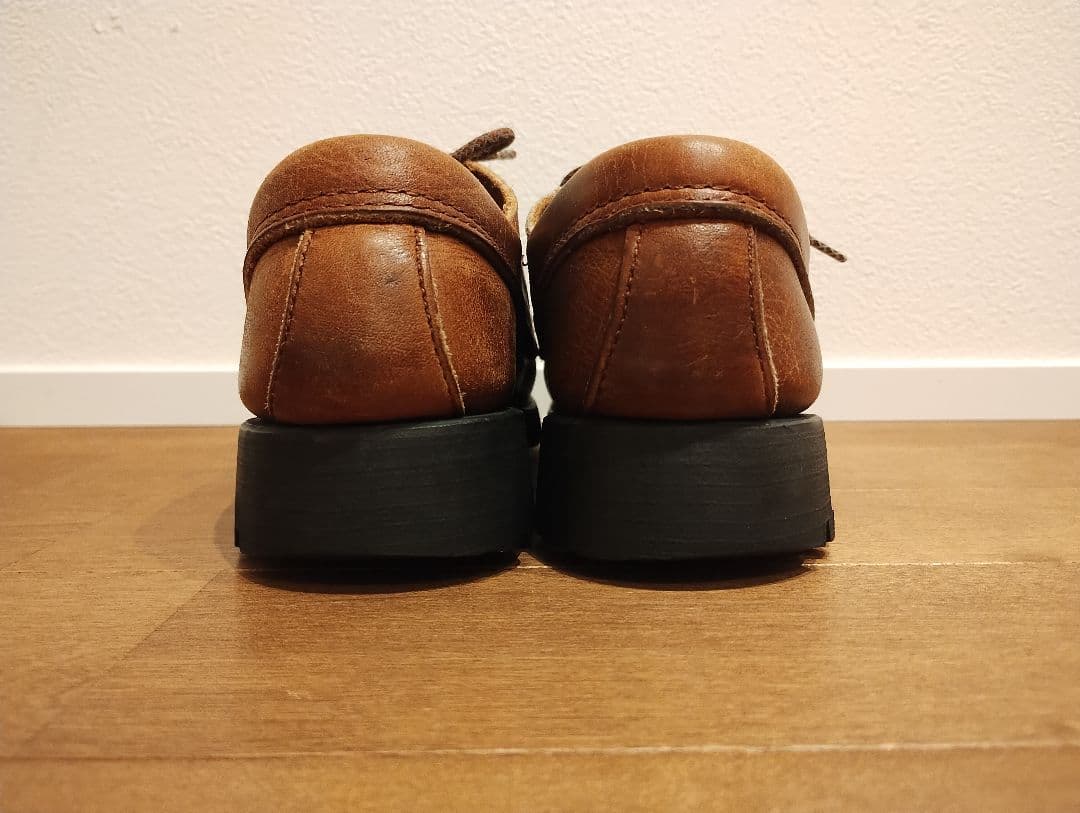 [USA製]80s REDWOOD MOCCASHIN レザー モカシン