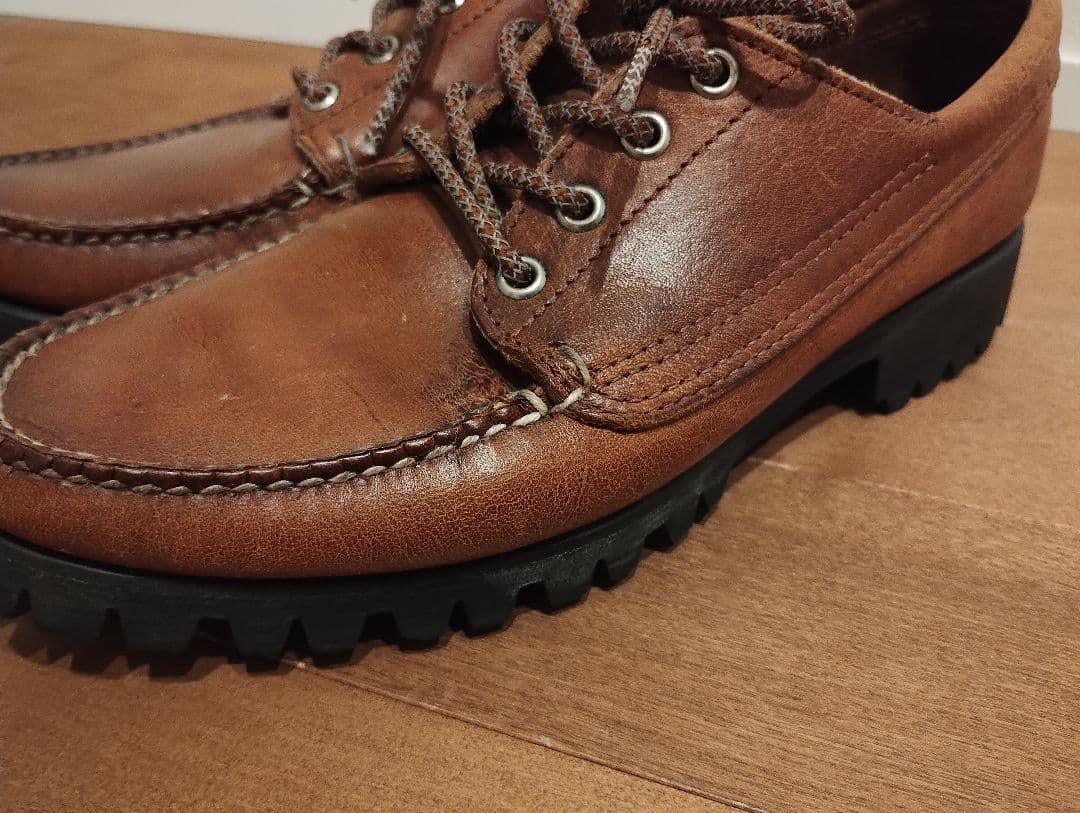 [USA製]80s REDWOOD MOCCASHIN レザー モカシン