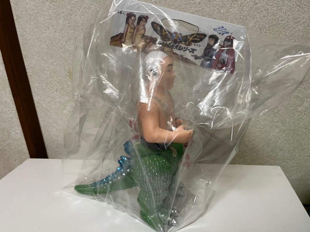 M1号 中島春雄ゴジラ ブルマァク シルバー スプレー版 ソフビ　マルサン