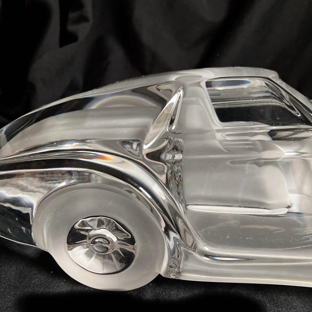 ドーム フランス クリスタル オブジェ 水晶 ブガッティ タイプ57 リビエラ