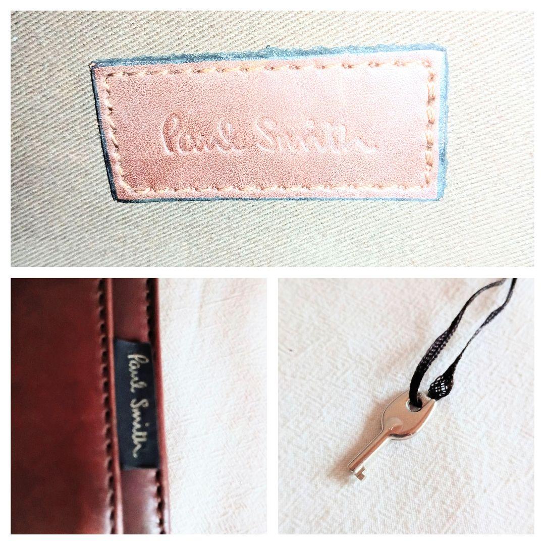 良品 ポールスミス レザー ビジネスバッグ ハンドバッグ 鞄 レディース メンズ