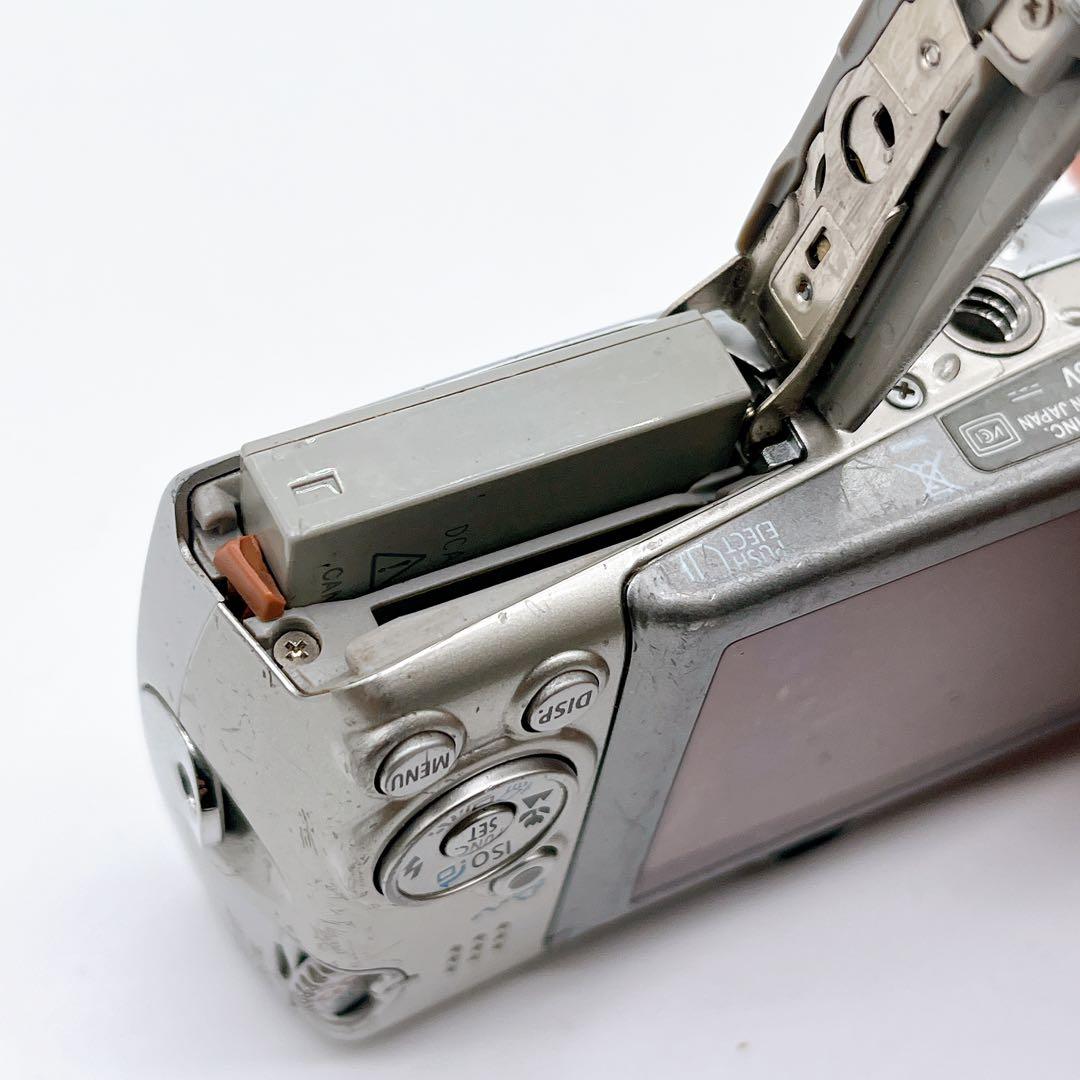 Canon IXY 810ISオールド コンデジ シルバー 充電器付き