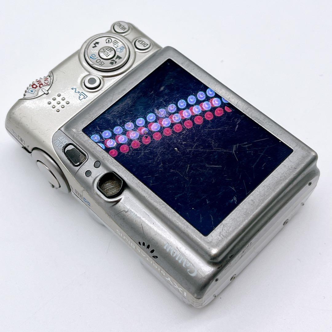 Canon IXY 810ISオールド コンデジ シルバー 充電器付き