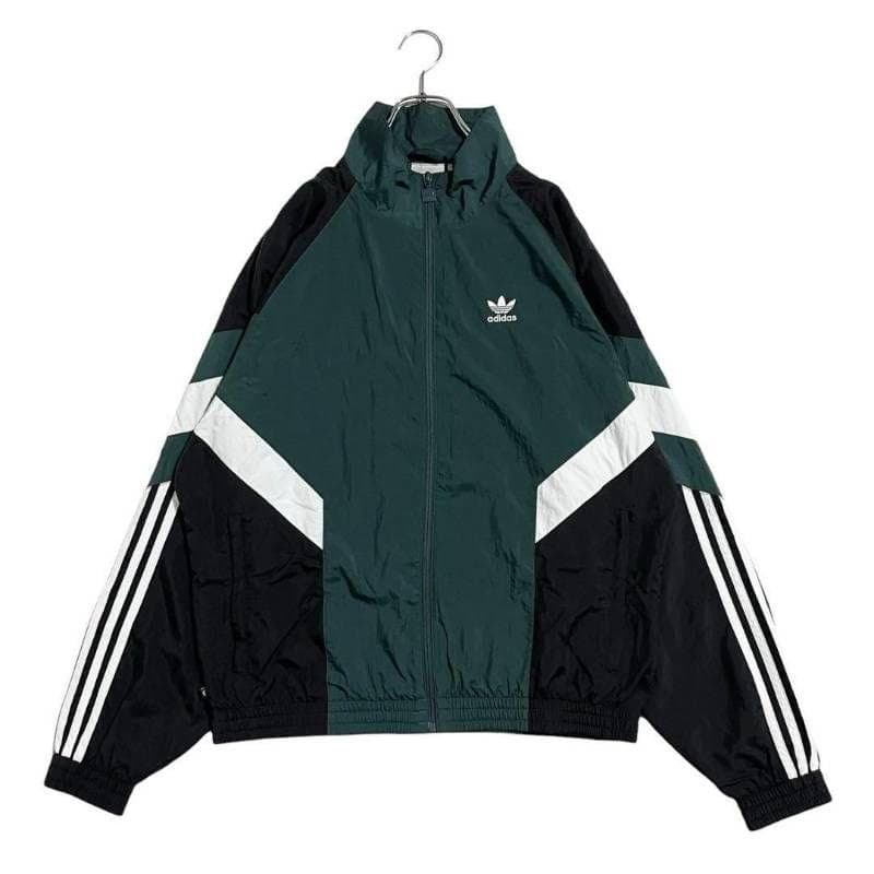 8201 adidas REKIVE トラックジャケット ミネラルグリーン XL
