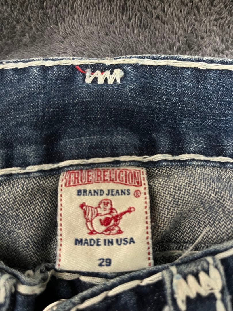 なんたらさん専用True Religion 白ステッチ　フレアデニム 29