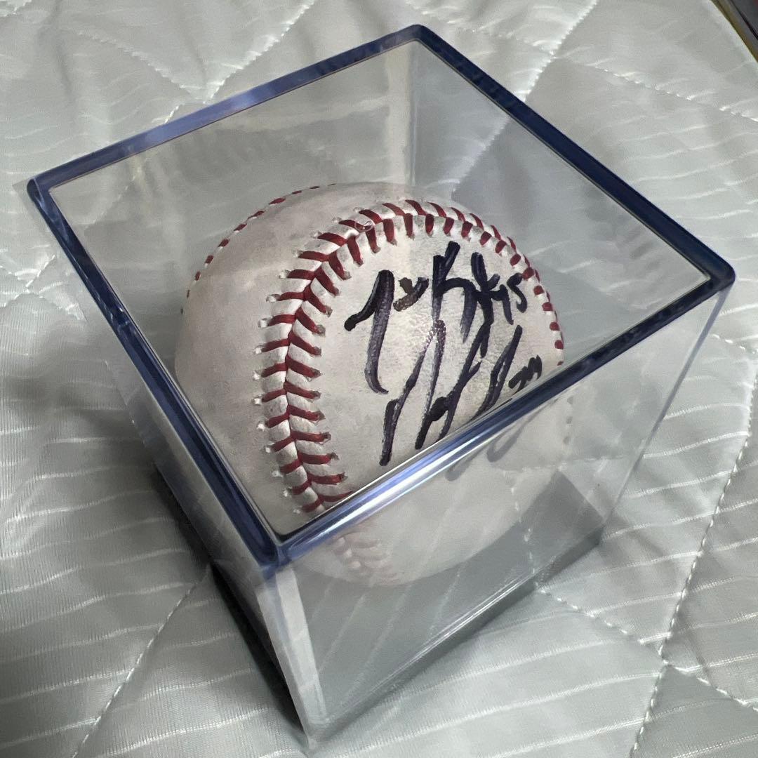 ドジャース選手サイン入りボール⚾️ マイケル・コーペック、マイケル・グローブ