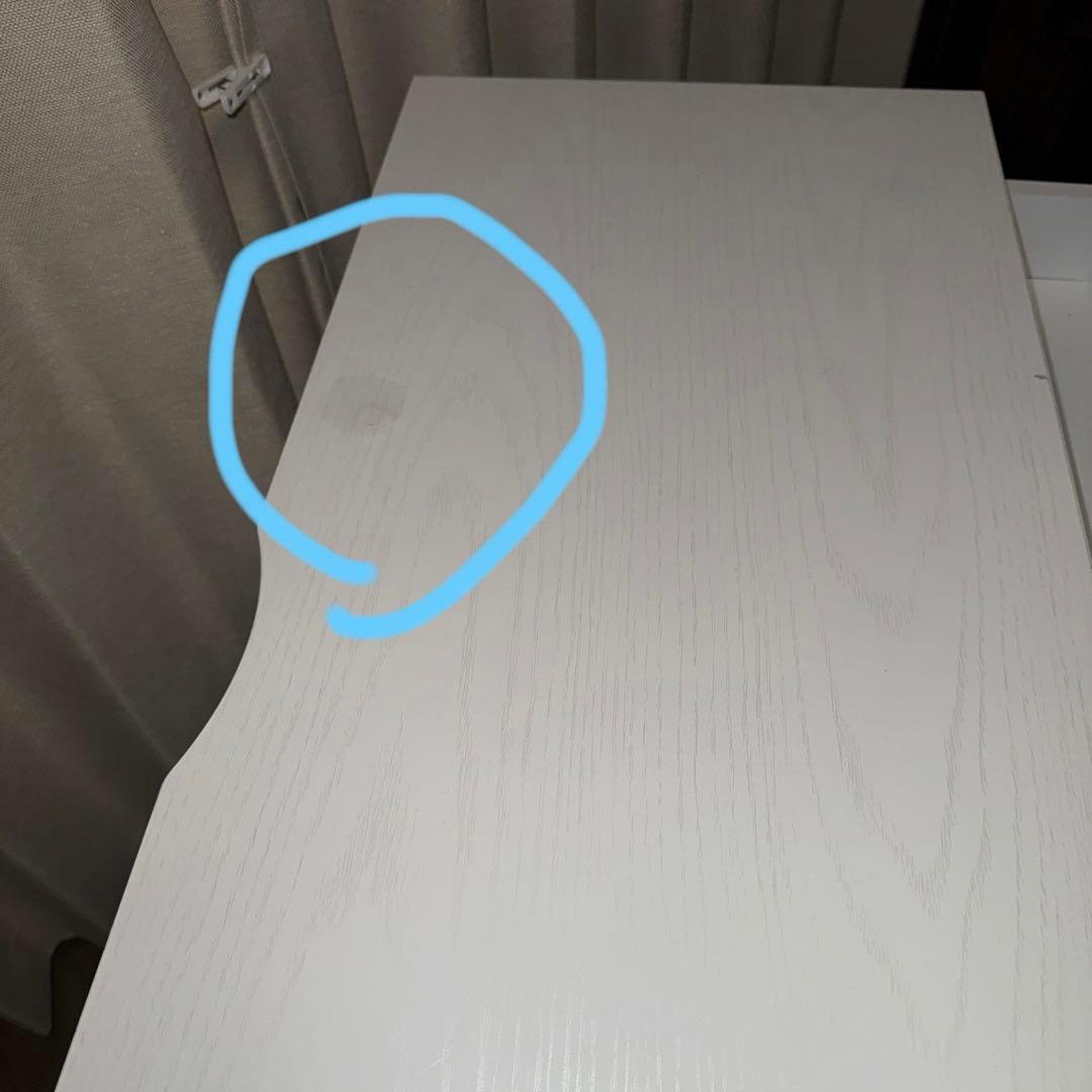 ホワイト収納キャビネット 約90cm