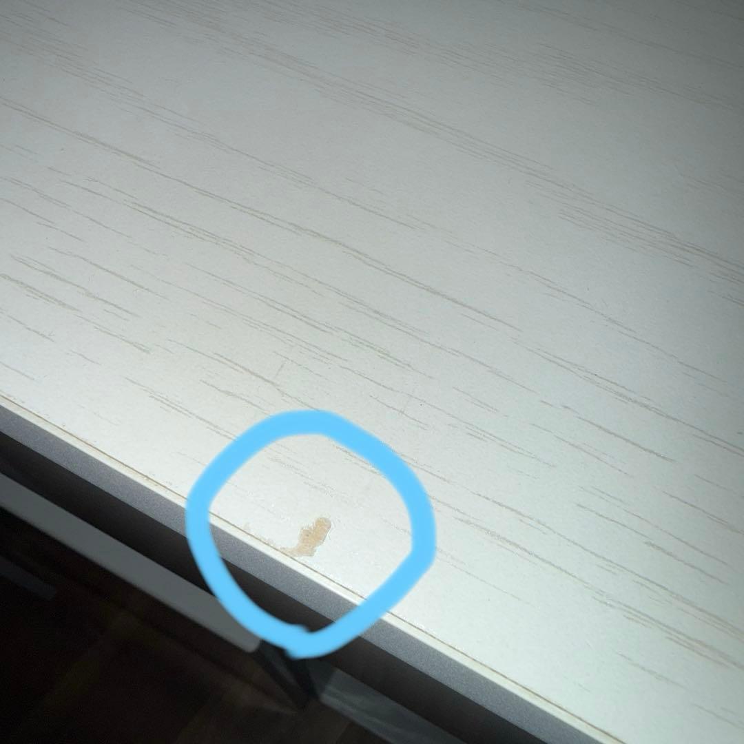 ホワイト収納キャビネット 約90cm