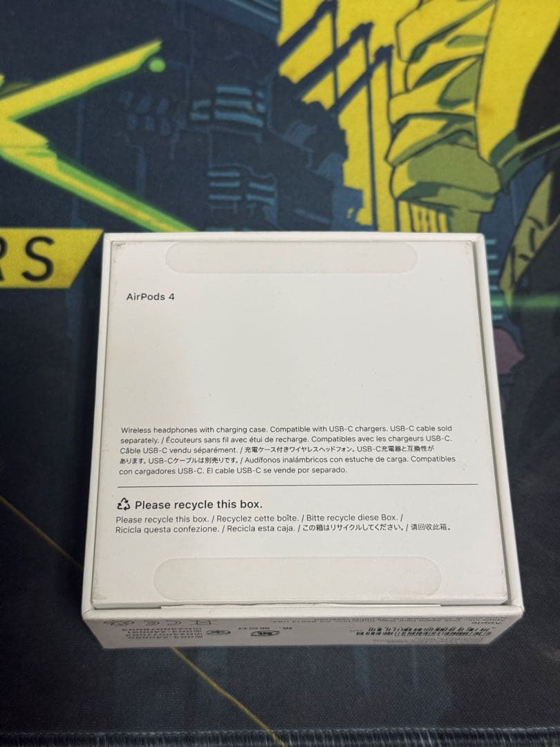 AirPods 4 本体 USB-C充電 ホワイト