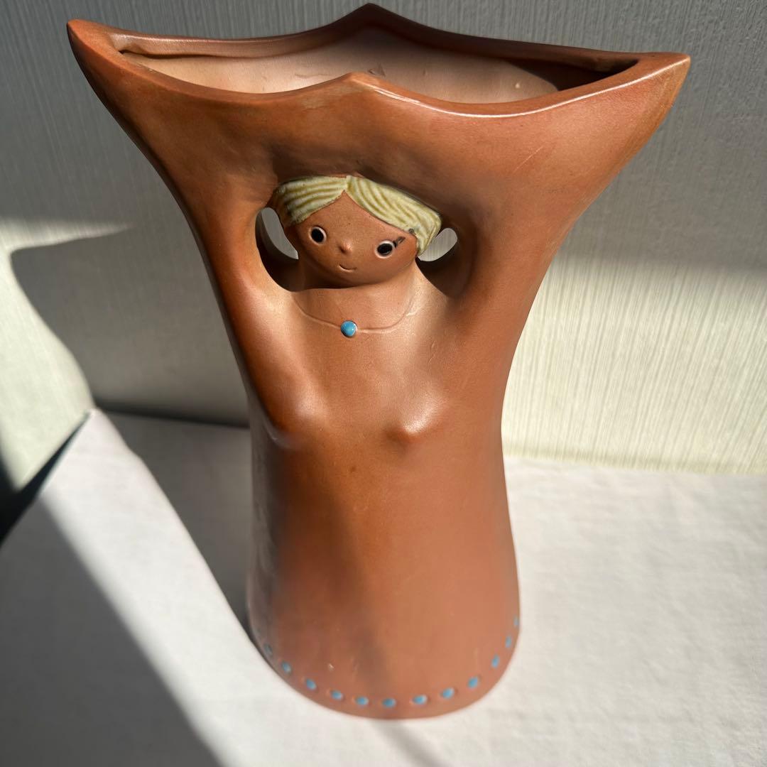 ヴィンテージ！flower doll フラワーベース 花器 花瓶